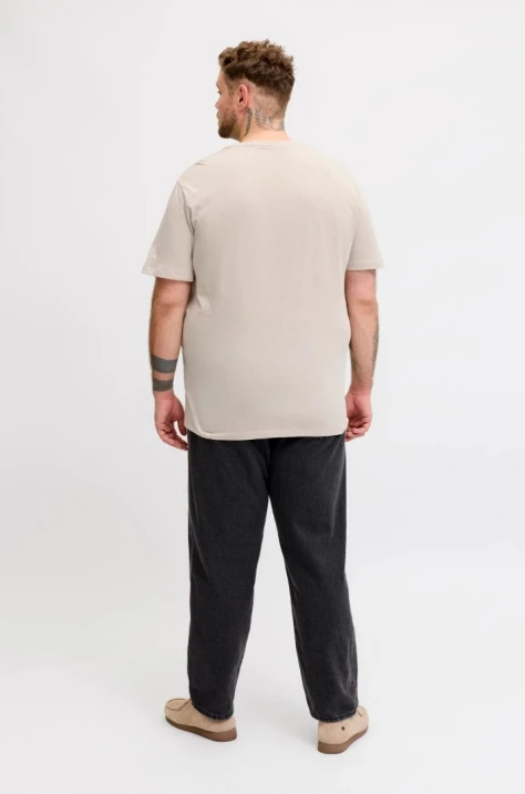 JJEDOVER DENIM TEE SS O-NECK SN PLS