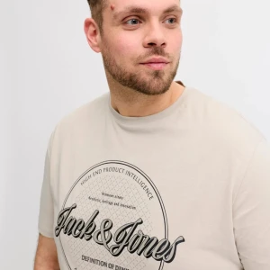 JJEDOVER DENIM TEE SS O-NECK SN PLS