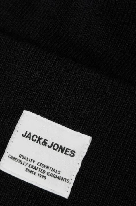 Шапка LONG KNIT BEANIE Black