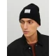 Шапка LONG KNIT BEANIE Black