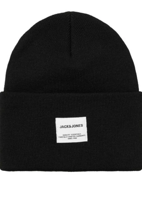 Шапка LONG KNIT BEANIE Black