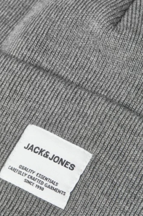 Шапка LONG KNIT BEANIE Grey