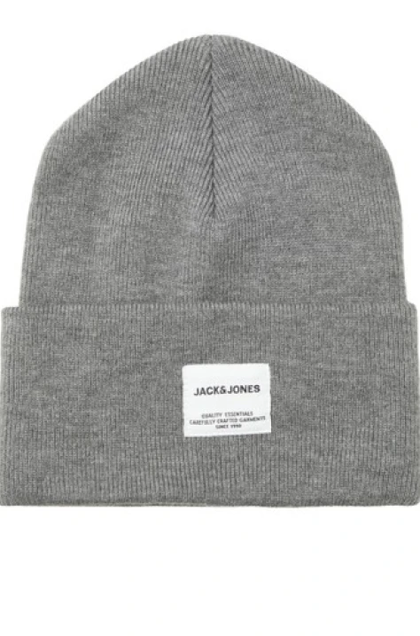 Шапка LONG KNIT BEANIE Grey
