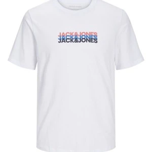 JJCYBER TEE SS CREW NECK PLS WHITE