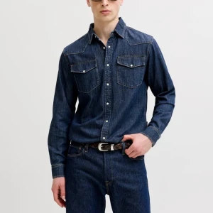 Риза JACK&JONES JJEWESTERN  Dark Blue