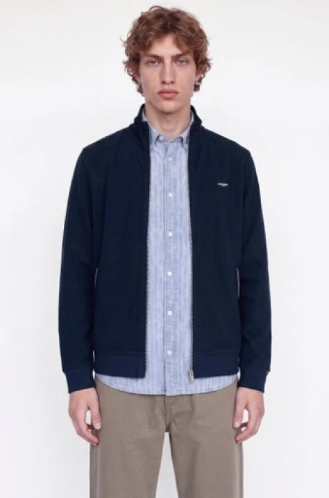 JPRBLUALVES STRUCTURE FULL ZIP SWEAT Navy Blazer