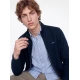JPRBLUALVES STRUCTURE FULL ZIP SWEAT Navy Blazer