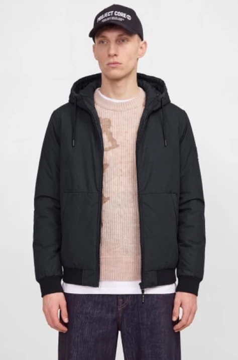  Яке JCOFUSION PU BOMBER JACKET SN Black