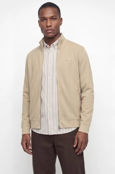  JPRBLUALVES STRUCTURE FULL ZIP SWEAT Plaza taupe