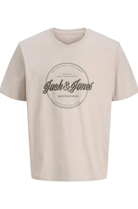 JJEDOVER DENIM TEE SS O-NECK SN PLS