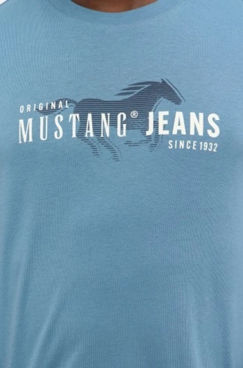 Тениска Mustang Style Austin Bluestone