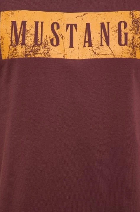 Тениска Mustang Style Austin Chocolate