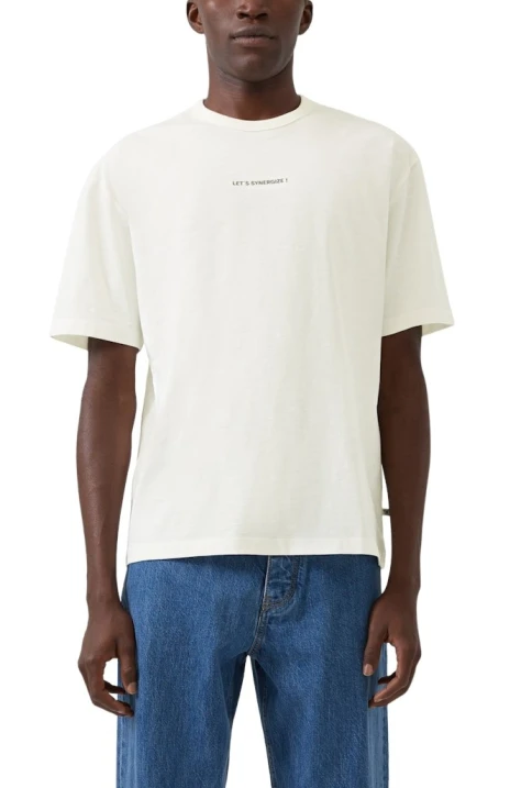 S.OLIVER UNITE Back Print White