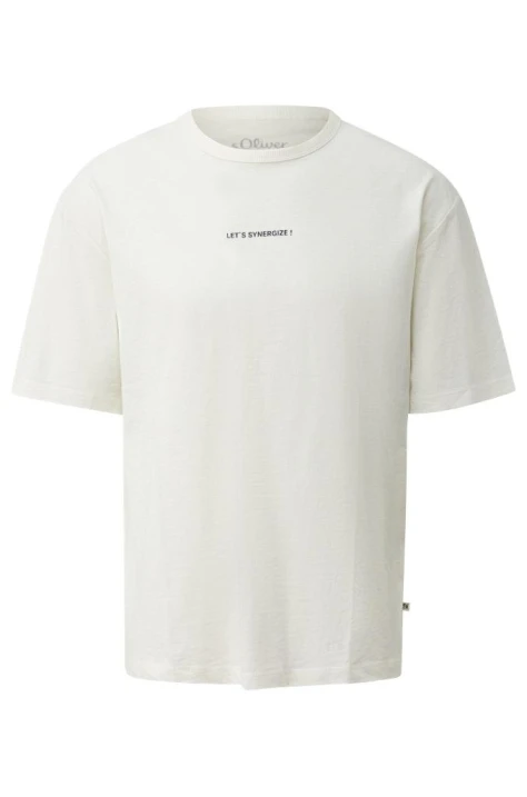 S.OLIVER UNITE Back Print White
